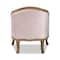 Baxton Studio Genevieve Light Pink Velvet Upholstered White-Washed Oak Wood Armchair 156-9492 - alternate 6
